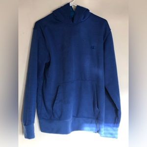Blue Champion hoodie hooded sweatshirt size men’s extra large 100% polyester